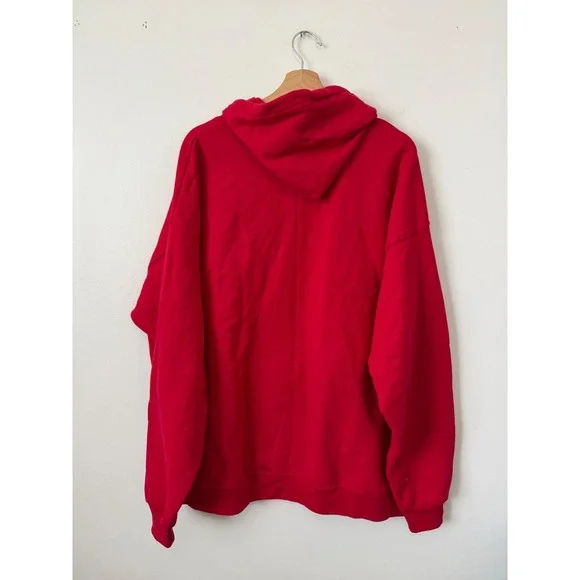 Hanes EcoSmart Red Zip-Up Jacket – Size 2XL – NWOT - Picture 3 of 3